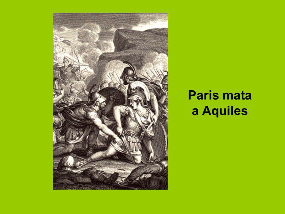 Paris mata a Aquiles
