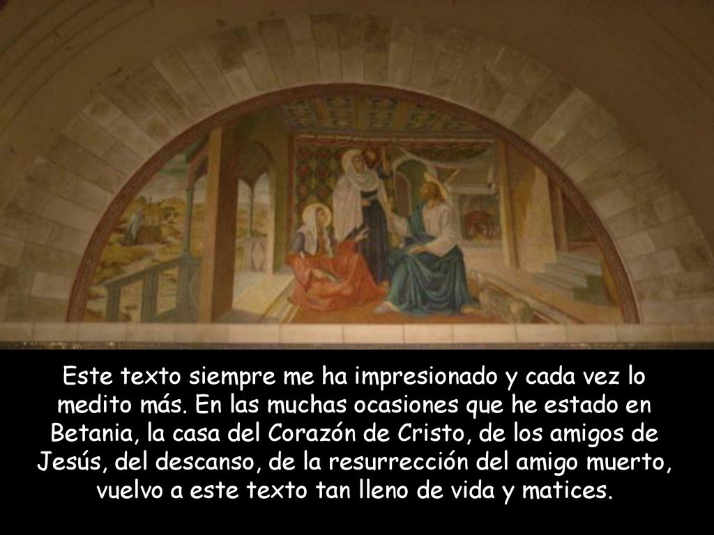 Este texto siempre me ha impresionado y cada vez lo medito más