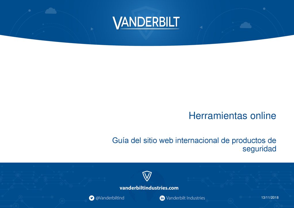 Herramientas online Guía del sitio web internacional de productos de seguridad