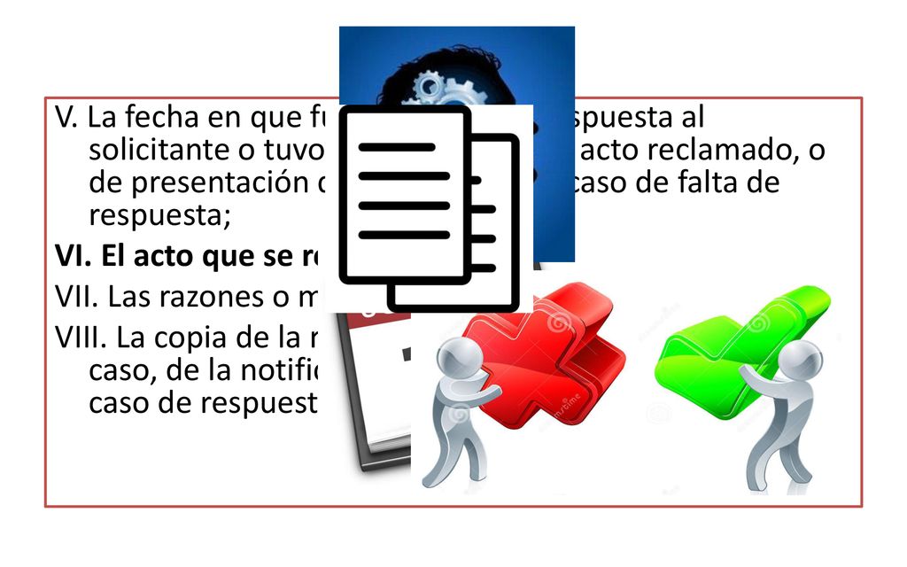 V. La fecha en que fue notificada la respuesta al solicitante o tuvo conocimiento del acto reclamado, o de presentación de la solicitud, en caso de falta de respuesta;