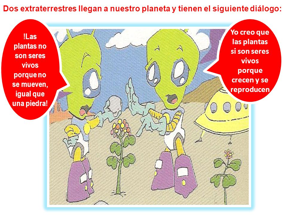 Dos extraterrestres llegan a nuestro planeta y tienen el siguiente diálogo: