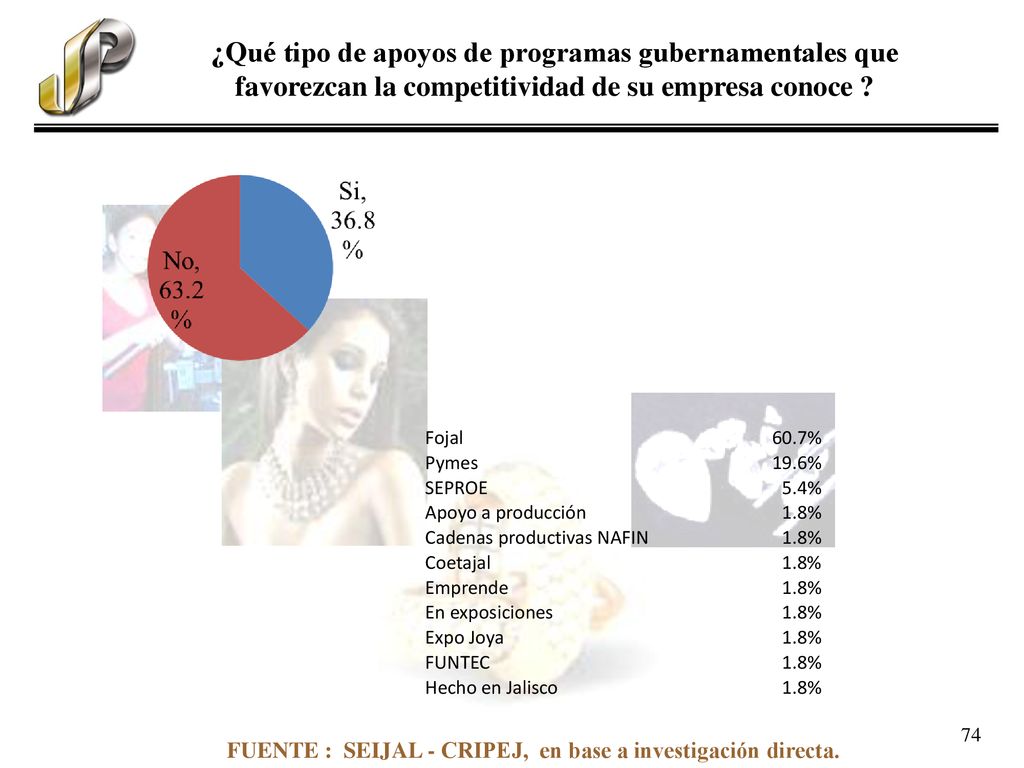 ¿Qué tipo de apoyos de programas gubernamentales que favorezcan la competitividad de su empresa conoce
