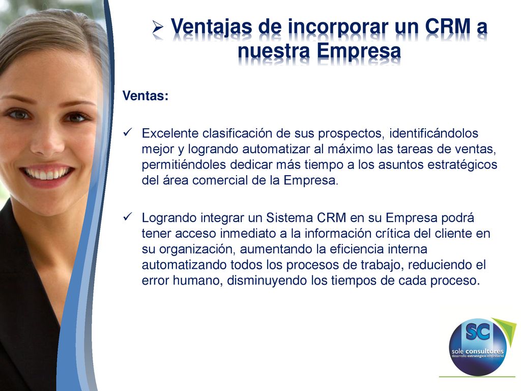 Ventajas de incorporar un CRM a nuestra Empresa