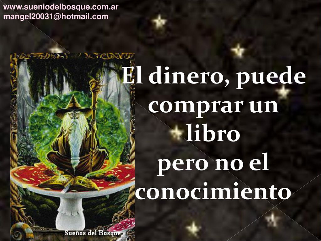 El dinero, puede comprar un libro pero no el conocimiento