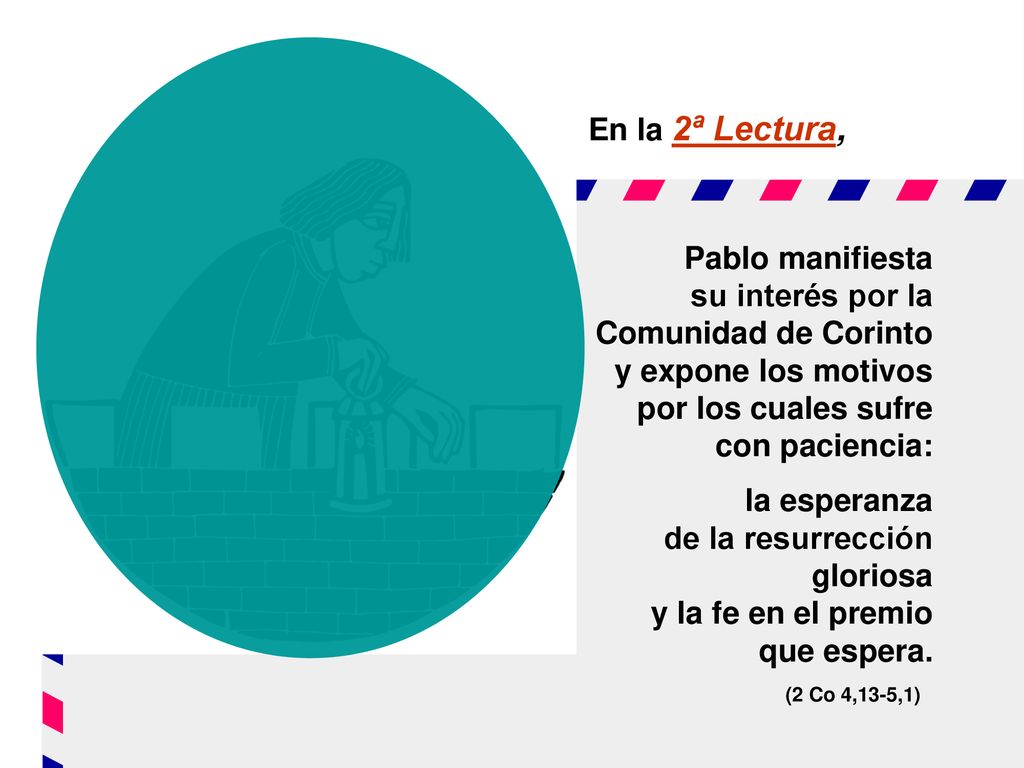 Pablo manifiesta su interés por la Comunidad de Corinto