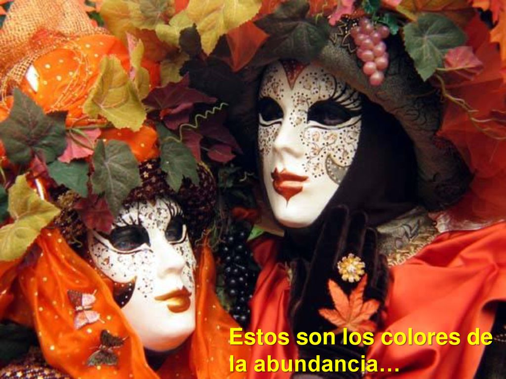 Estos son los colores de la abundancia…