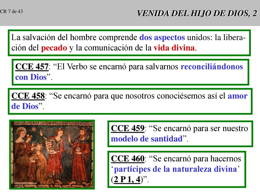 La salvación del hombre comprende dos aspectos unidos: la libera-