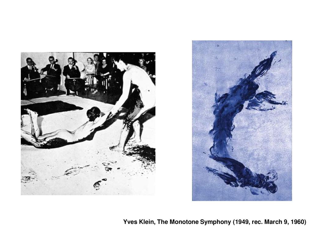 Yves Klein, The Monotone Symphony (1949, rec. March 9, 1960)