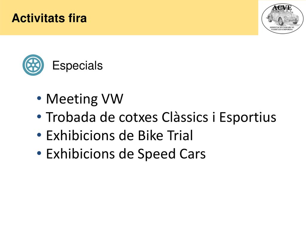 Trobada de cotxes Clàssics i Esportius Exhibicions de Bike Trial