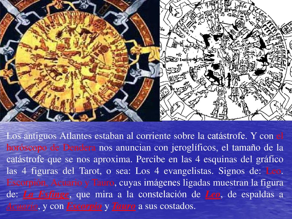 Los antiguos Atlantes estaban al corriente sobre la catástrofe