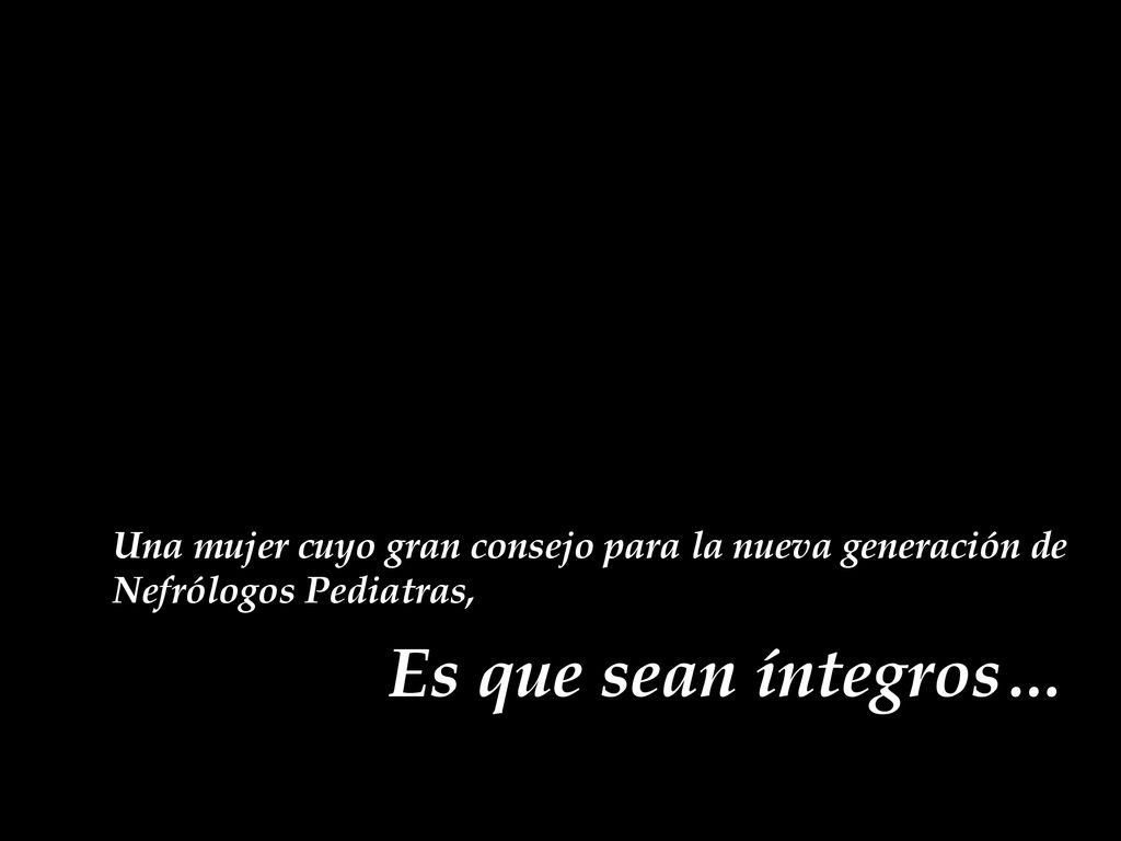 Una mujer cuyo gran consejo para la nueva generación de