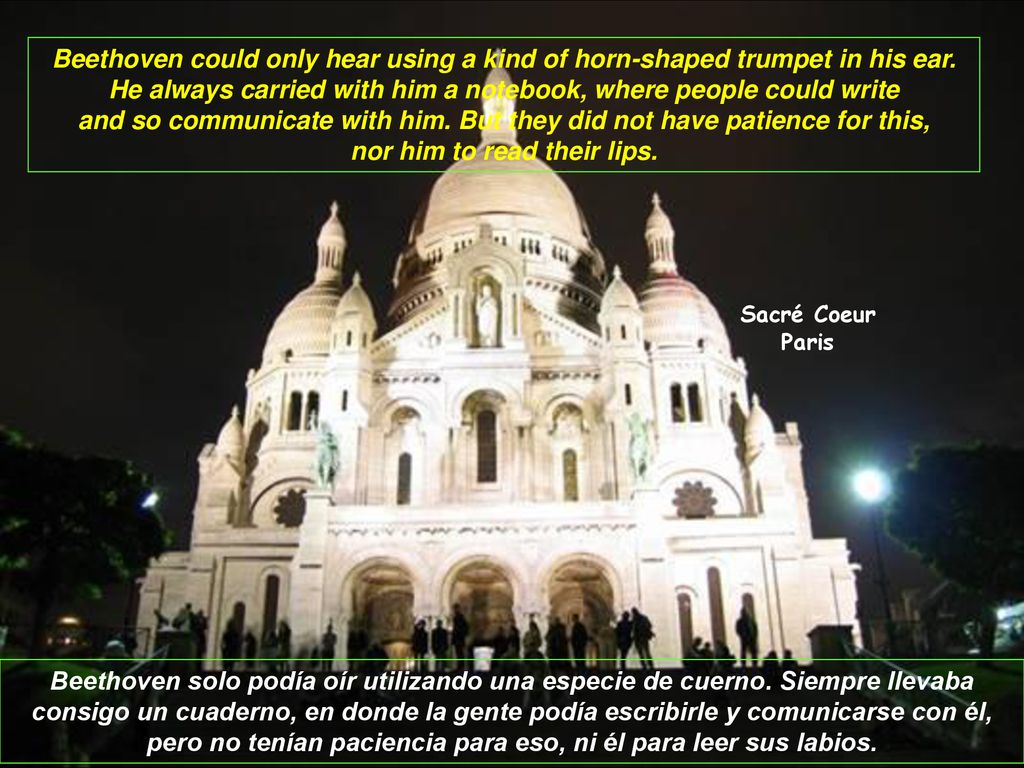 and so communicate with him. But they did not have patience for this,