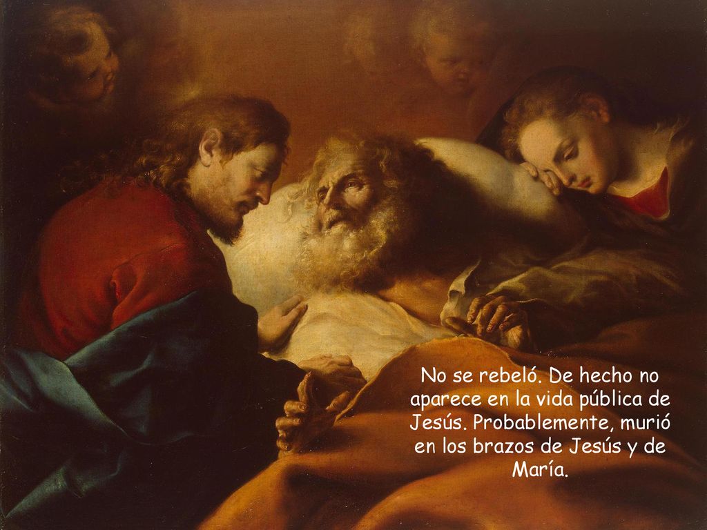 No se rebeló. De hecho no aparece en la vida pública de Jesús