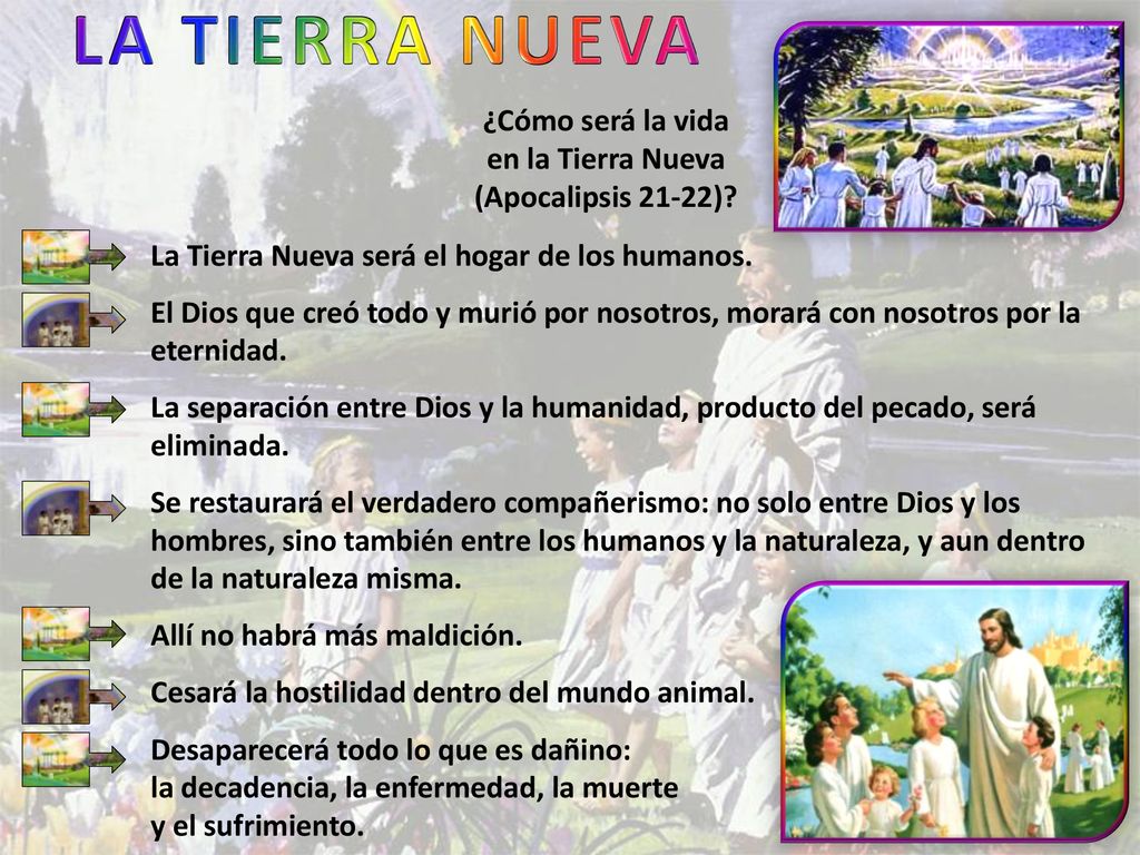 ¿Cómo será la vida en la Tierra Nueva (Apocalipsis 21-22)