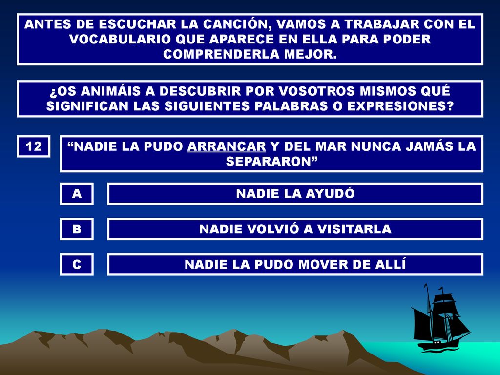 NADIE LA PUDO ARRANCAR Y DEL MAR NUNCA JAMÁS LA SEPARARON