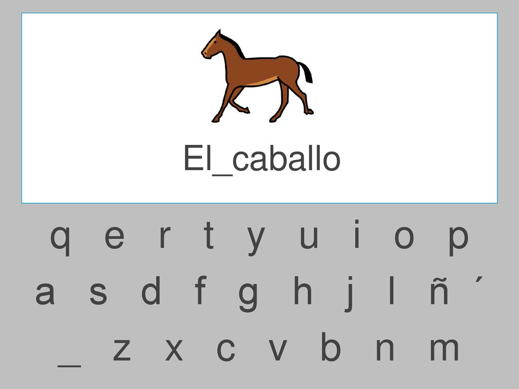 El_caballo q e r t y u i o p.