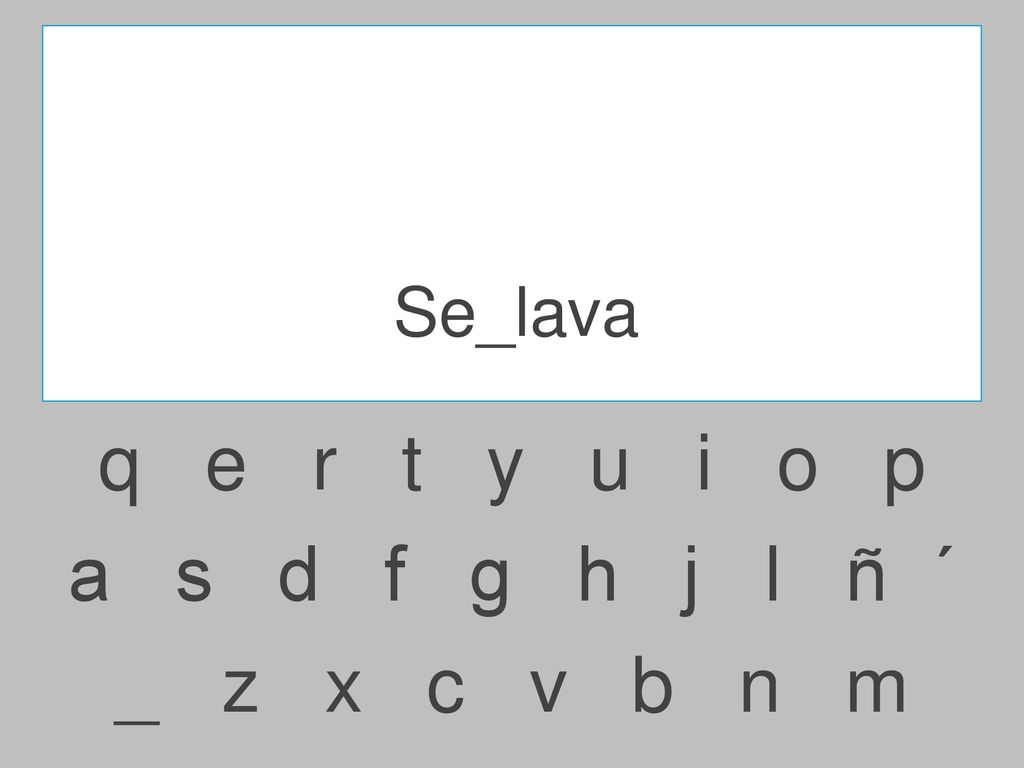 Se_lava q e r t y u i o p.