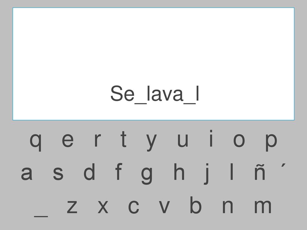 Se_lava_l q e r t y u i o p.