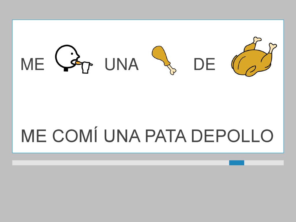 ME COMÍ UNA PATA DEPOLLO