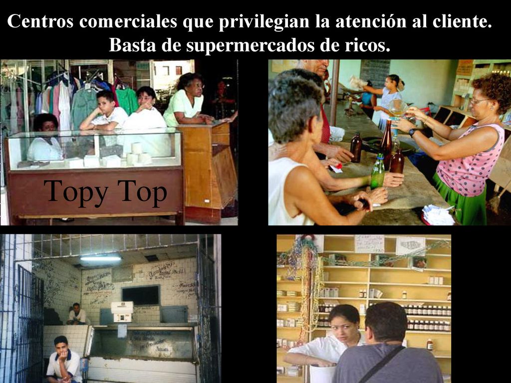 Topy Top Centros comerciales que privilegian la atención al cliente.