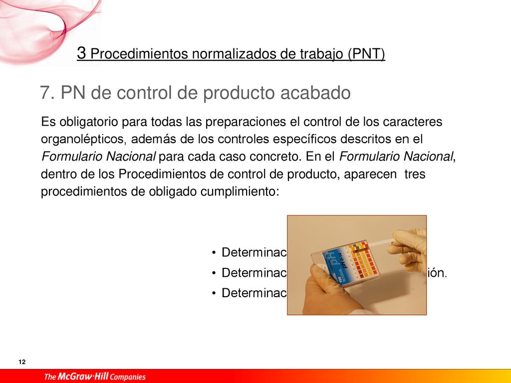 7. PN de control de producto acabado
