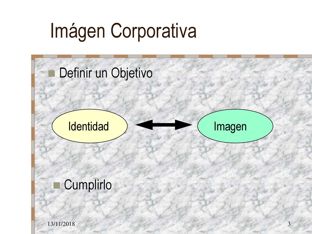 Imágen Corporativa Definir un Objetivo Cumplirlo Identidad Imagen