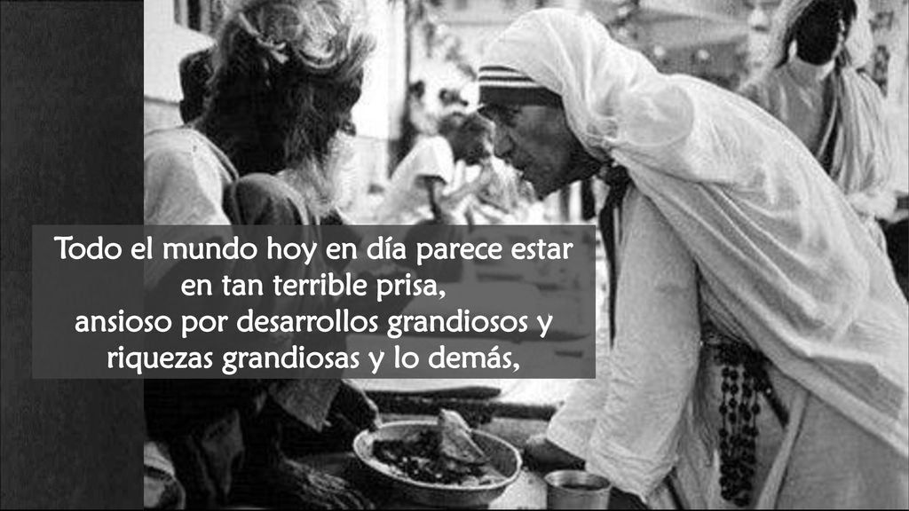 Todo el mundo hoy en día parece estar en tan terrible prisa,