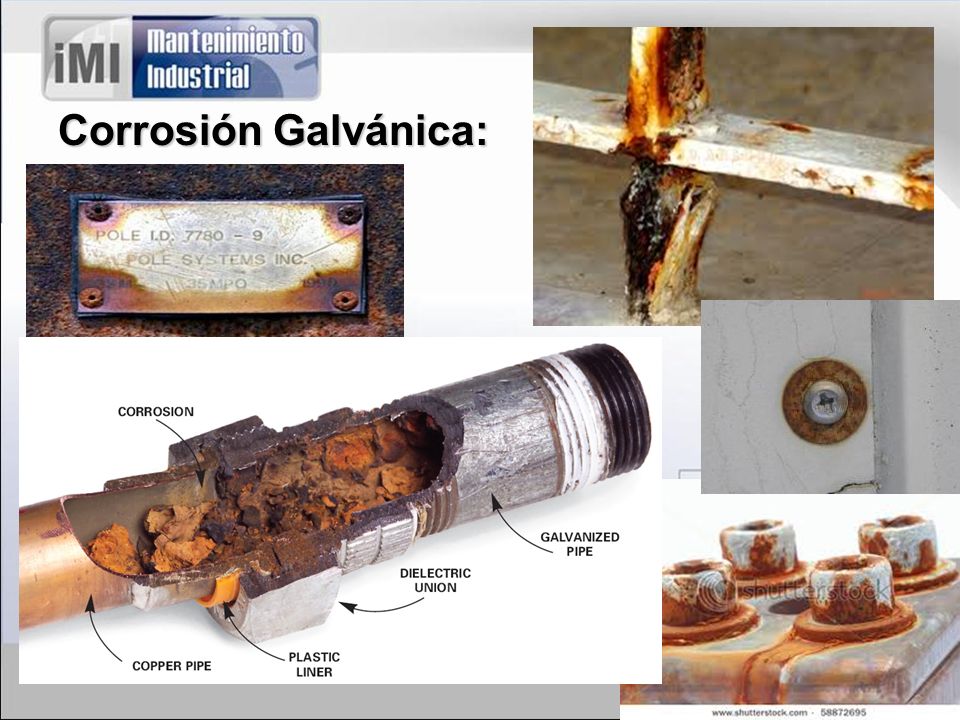 Corrosión Galvánica: