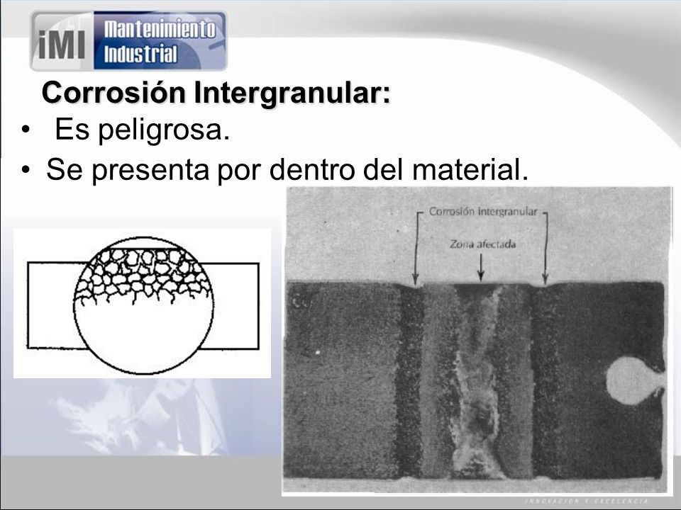 Corrosión Intergranular: