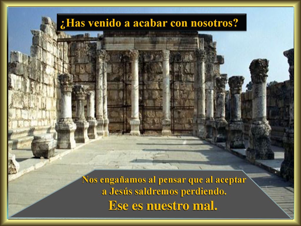 Nos engañamos al pensar que al aceptar a Jesús saldremos perdiendo.