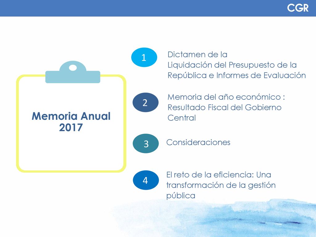 2 Memoria del año económico : Resultado Fiscal del Gobierno Central. Consideraciones
