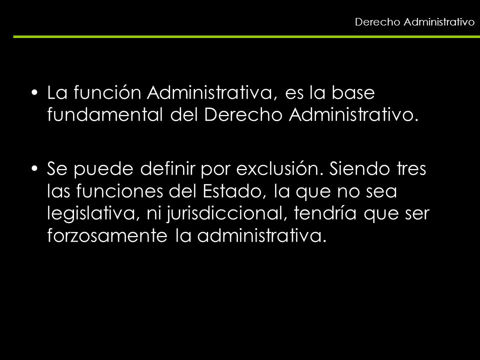 Derecho Administrativo