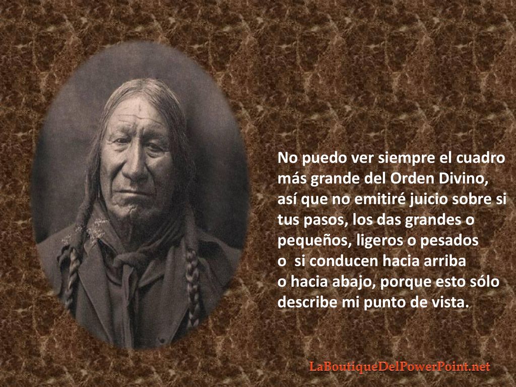 No puedo ver siempre el cuadro más grande del Orden Divino,