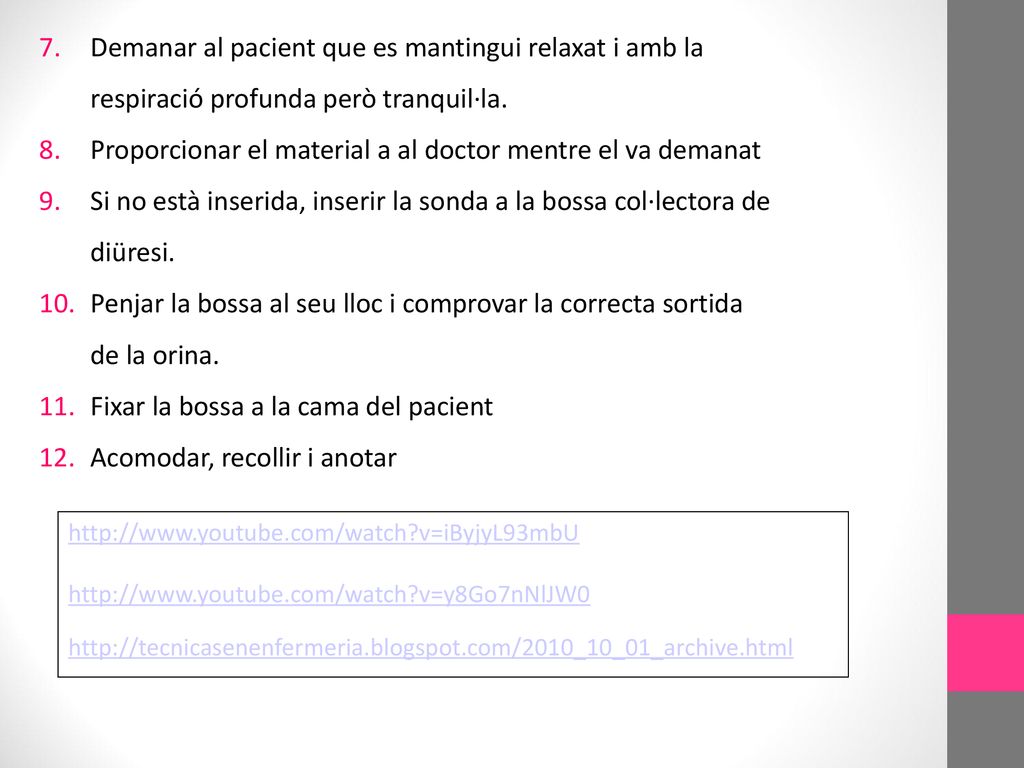 Proporcionar el material a al doctor mentre el va demanat