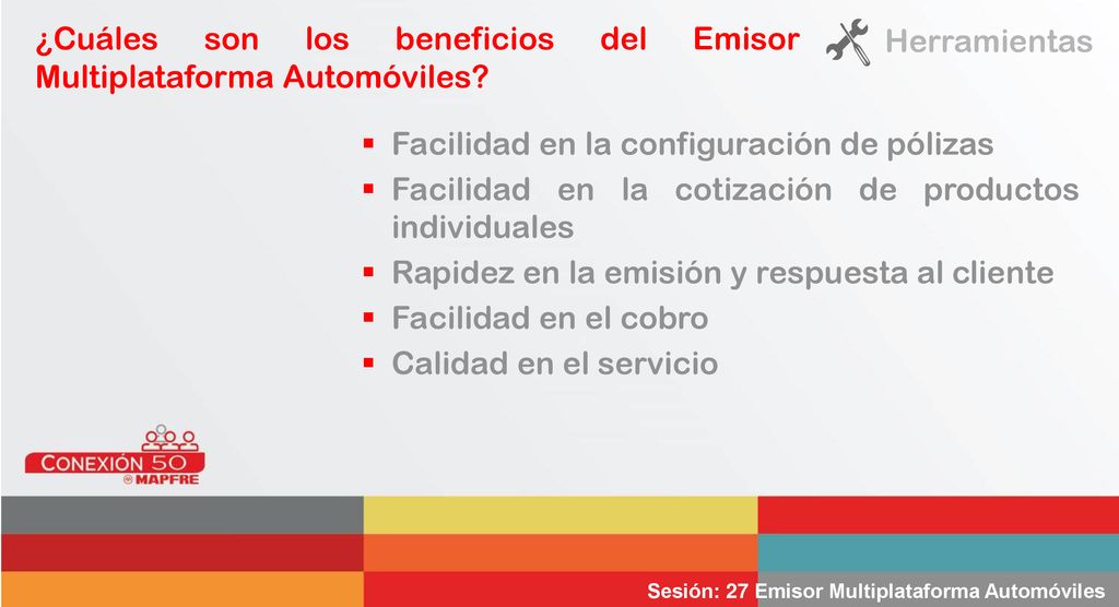 ¿Cuáles son los beneficios del Emisor Multiplataforma Automóviles