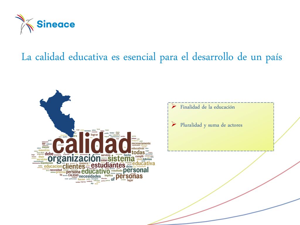 La calidad educativa es esencial para el desarrollo de un país