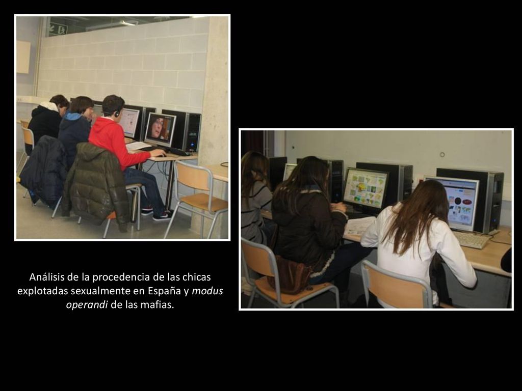 Análisis de la procedencia de las chicas explotadas sexualmente en España y modus operandi de las mafias.