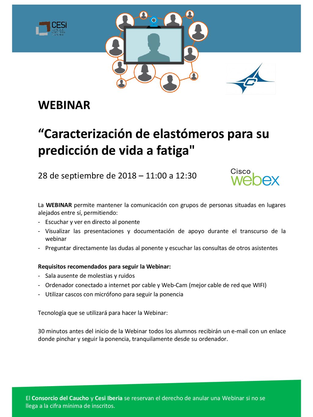 Caracterización de elastómeros para su predicción de vida a fatiga
