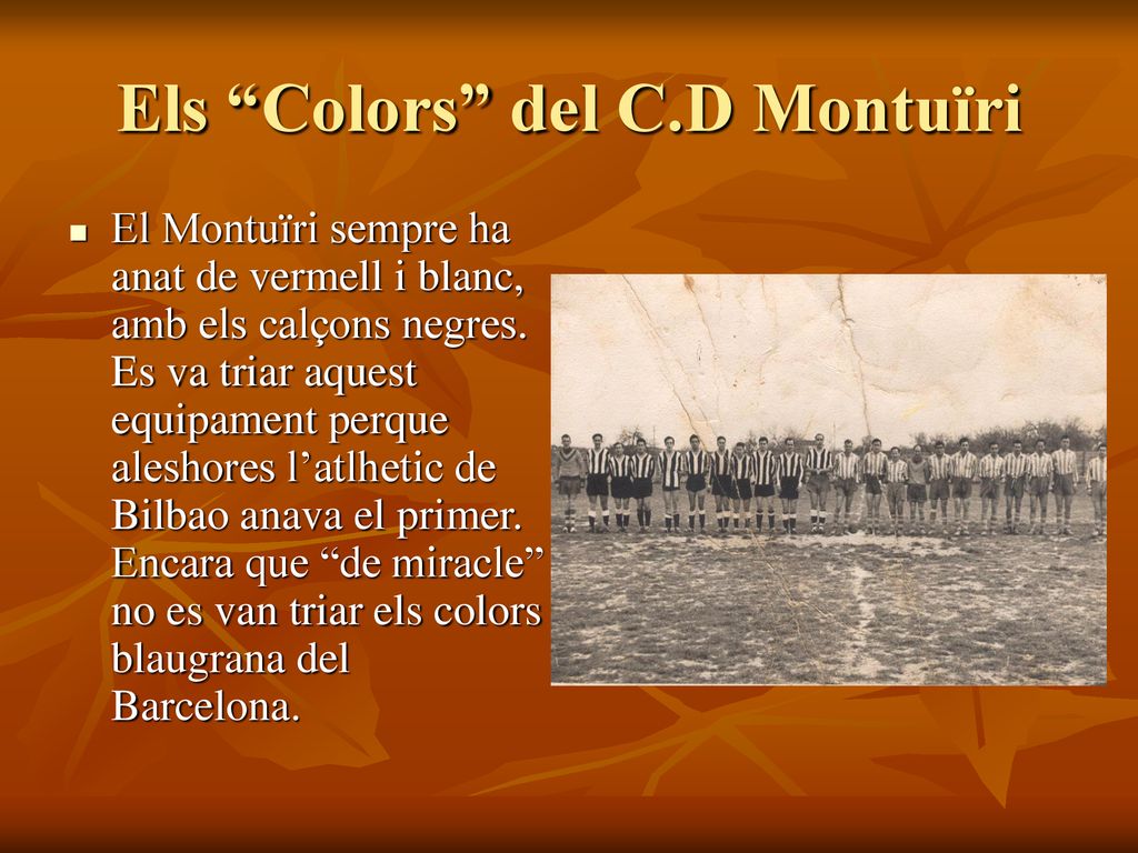 Els Colors del C.D Montuïri