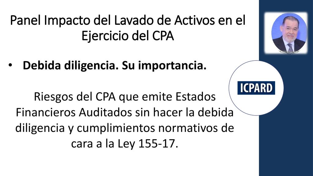 Panel Impacto del Lavado de Activos en el Ejercicio del CPA