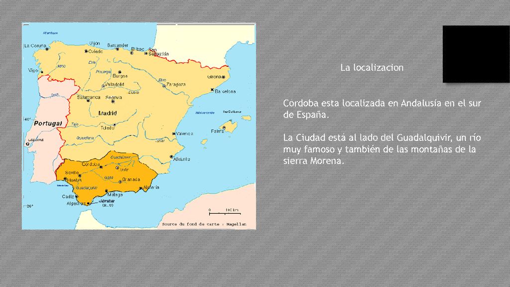 La localizacion Córdoba esta localizada en Andalusía en el sur de España.