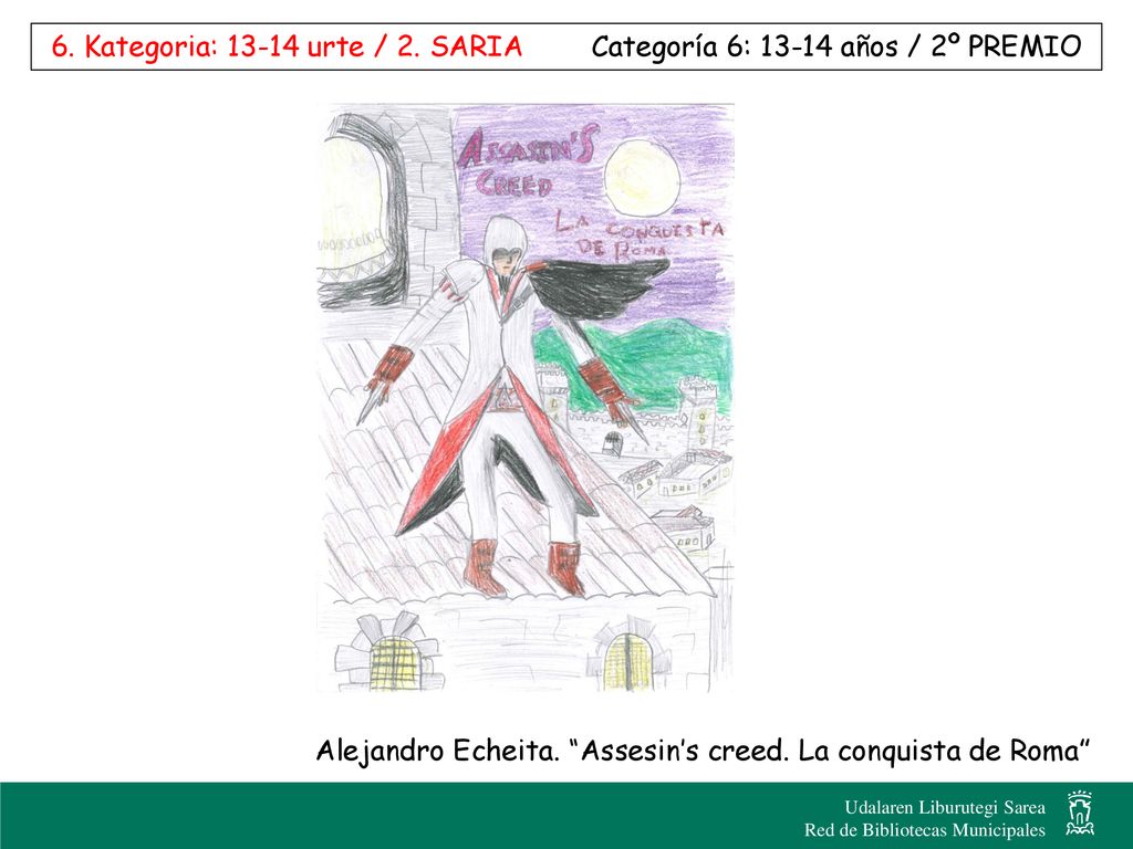 6. Kategoria: urte / 2. SARIA Categoría 6: años / 2º PREMIO