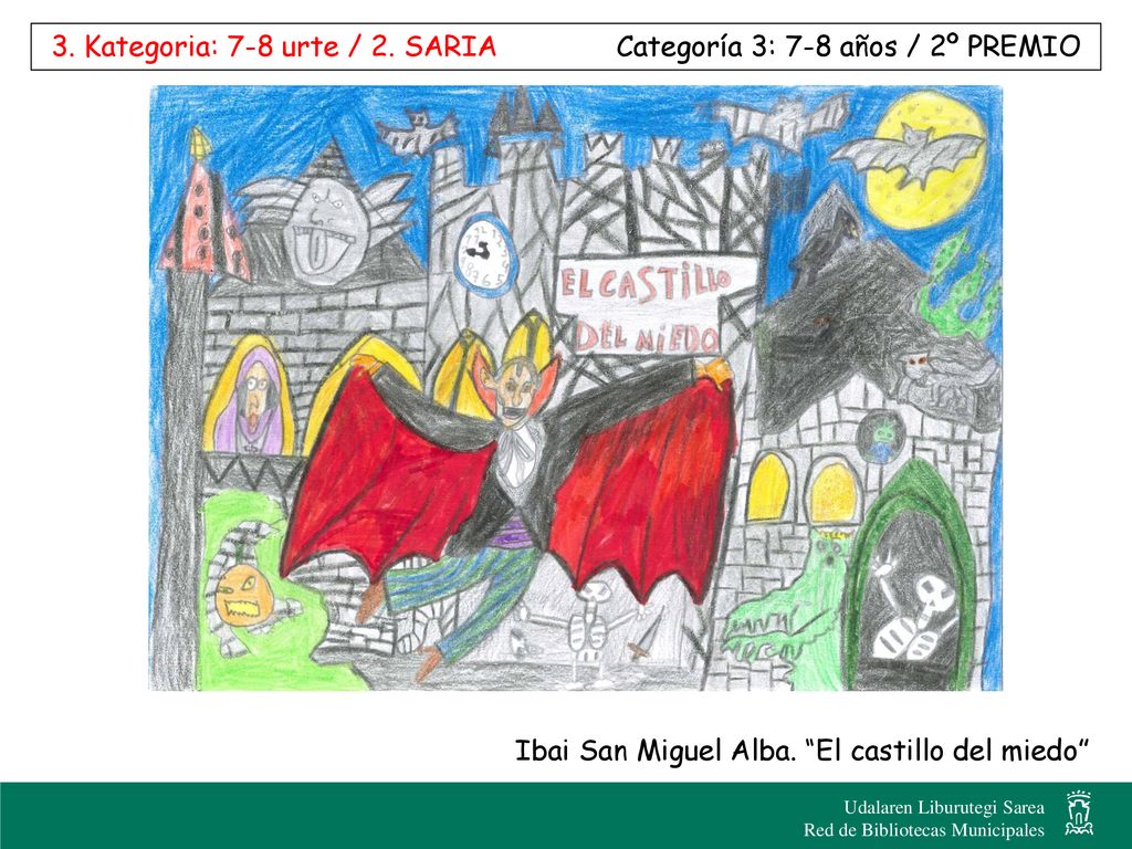 3. Kategoria: 7-8 urte / 2. SARIA Categoría 3: 7-8 años / 2º PREMIO