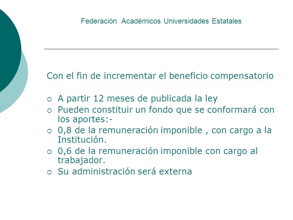 Federación Académicos Universidades Estatales