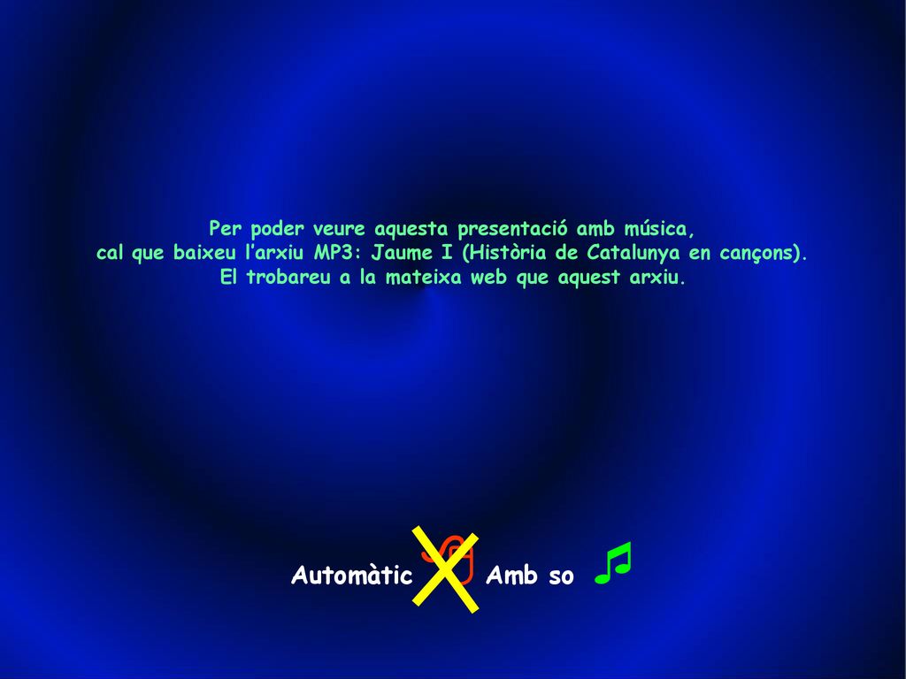Automàtic 8 Amb so ¯ Per poder veure aquesta presentació amb música,
