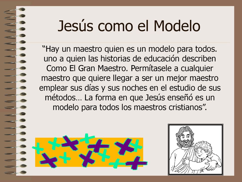 Jesús como el Modelo Hay un maestro quien es un modelo para todos.