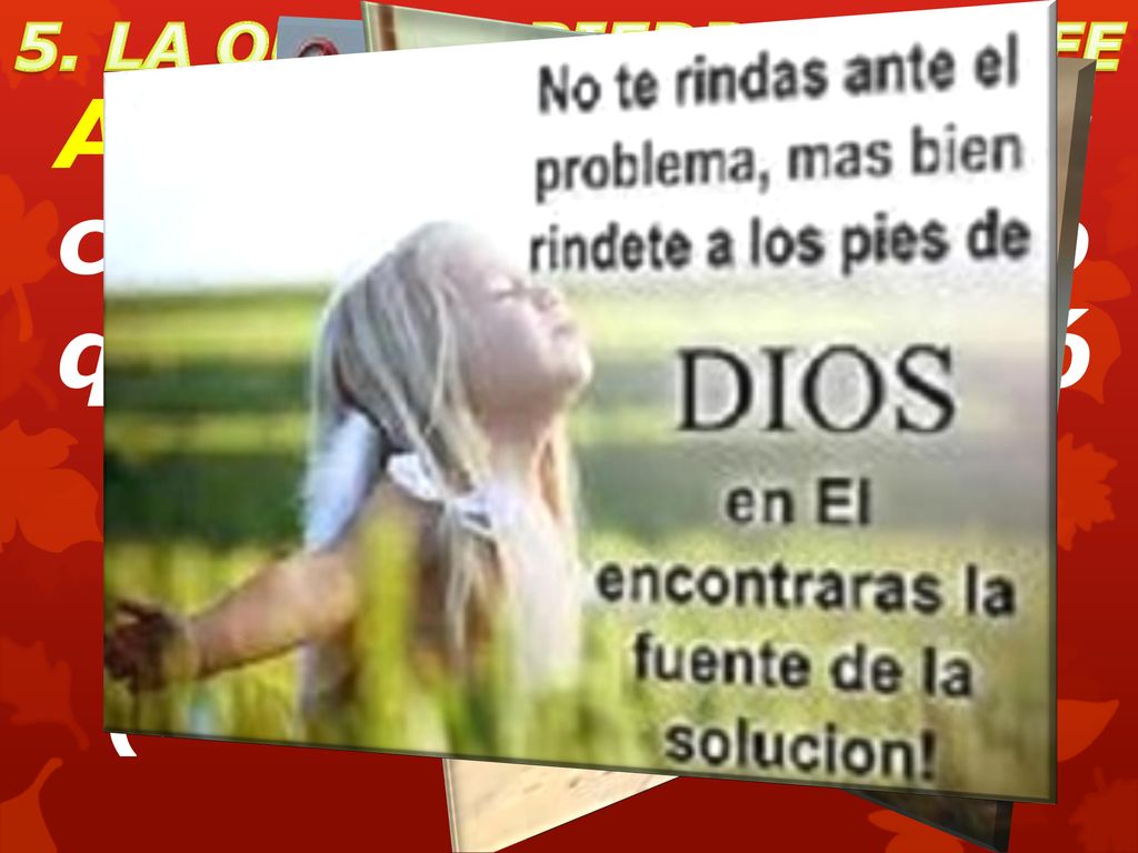 B. David primero creyó y luego vio lo que el mismo creyó