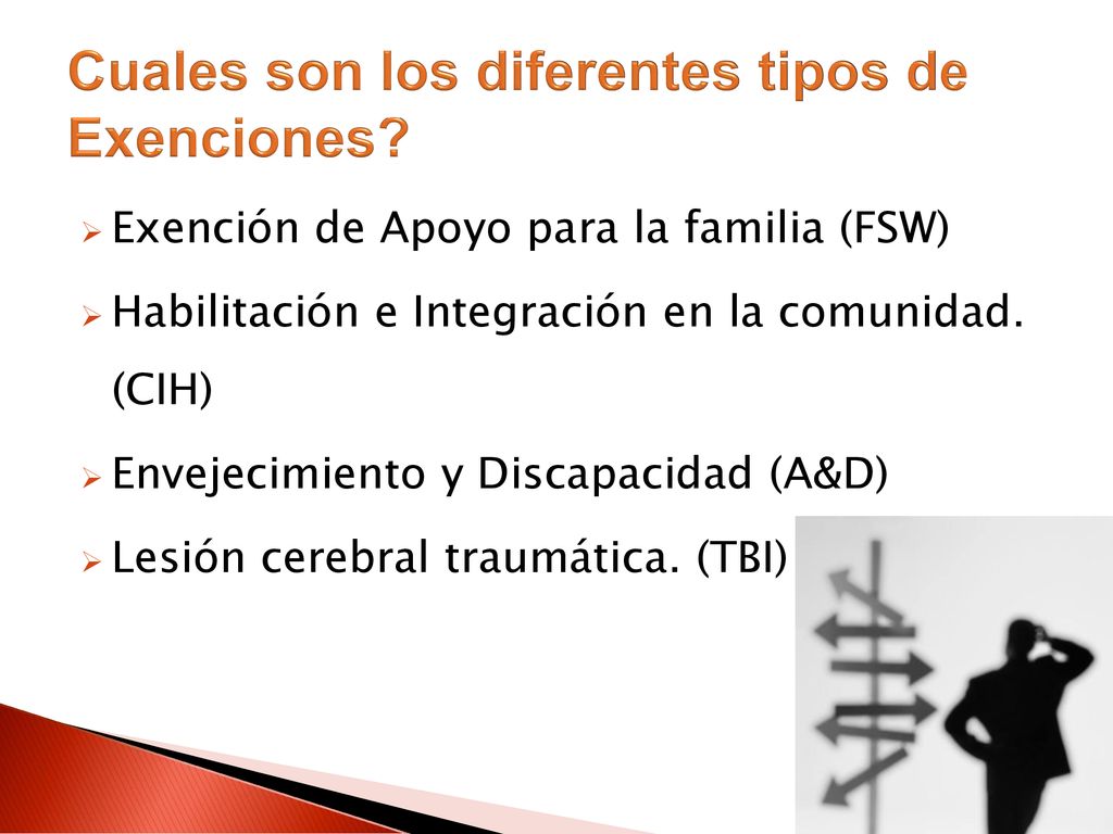 Cuales son los diferentes tipos de Exenciones