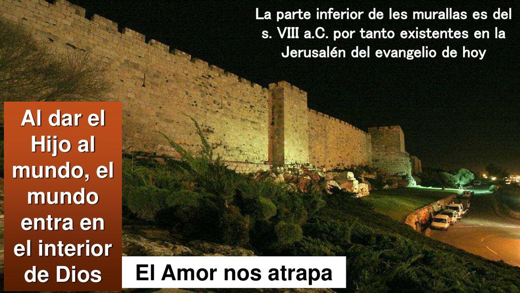 Al dar el Hijo al mundo, el mundo entra en el interior de Dios