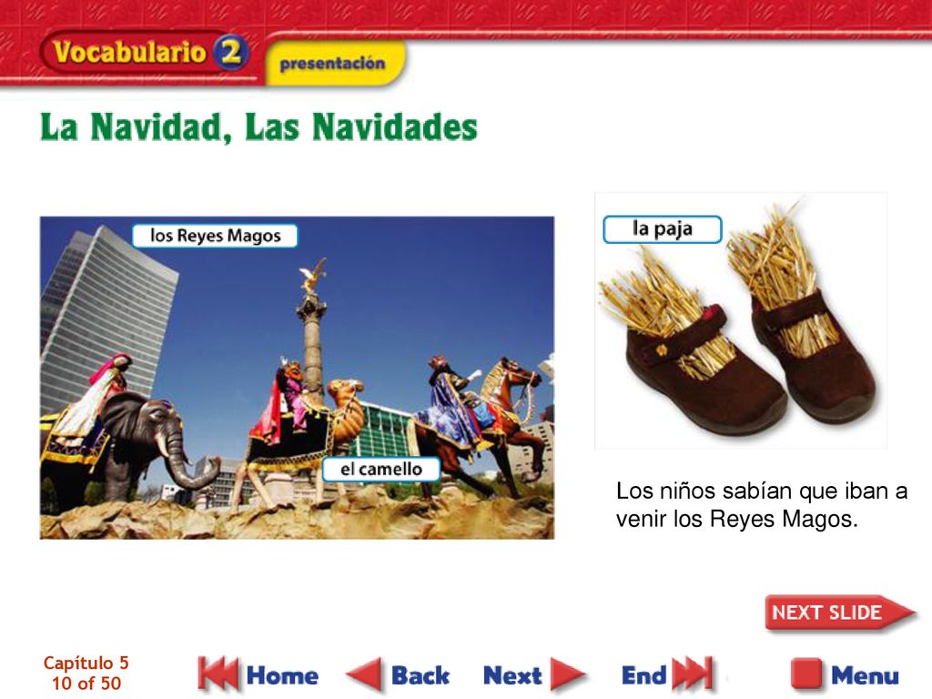 Los niños sabían que iban a venir los Reyes Magos.